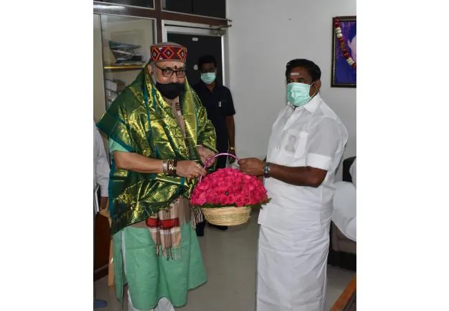 union minister meet tamilnadu cm at chennai